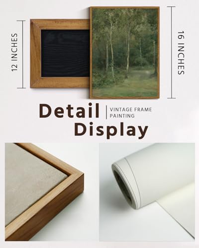 Framed Canvas Wall Art Home Decor Aesthetic for Living Room