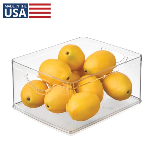 Plastic Stackable Kitchen Cabinet Storage Bin