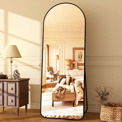 64"x21" Arched Full Length Mirror Floor Mirrors