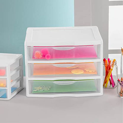 12 Pack Wide 3 Drawer Unit (12 Count)