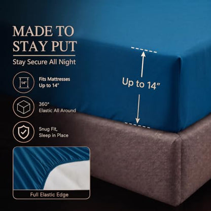 King Size Comforter Set Teal