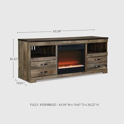 Trinell Electric Fireplace TV Stand