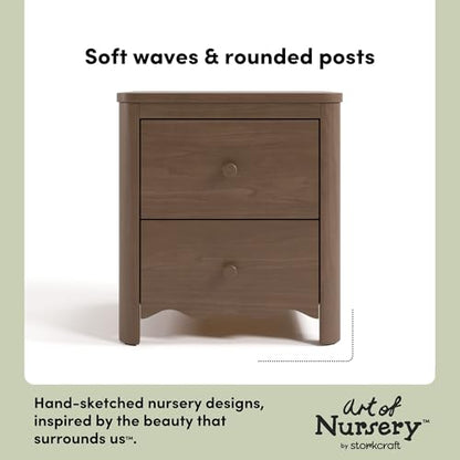Casablanca 2 Drawer Nightstand