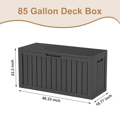 85 Gallon Outdoor Deck Box