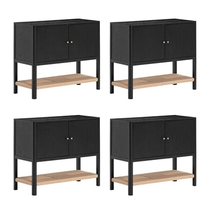 Meads Mid Century Modern Cabinet or TV Stand with Doors