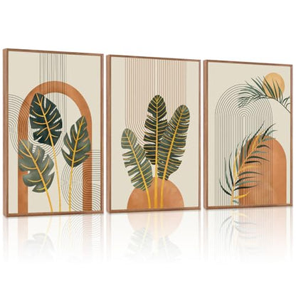 Boho Botanical Abstract Mid