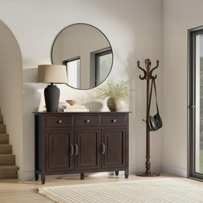 Connaught 51" Solid Wood Cabinet in Chestnut Brown