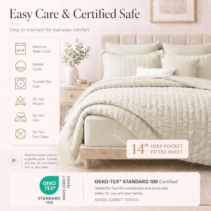 Oversized King Comforter Set 120x98 in