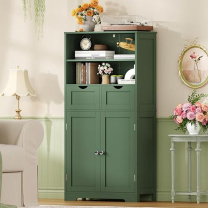 Bathroom Storage Cabinet with Adjustable Shelf