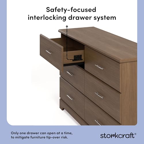 Brookside 6 Drawer Dresser