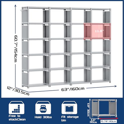 20 Cube Book Shelf