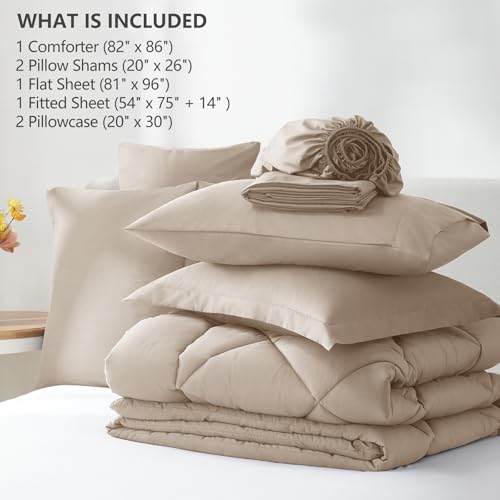 Full Size Comforter Sets Wheat
