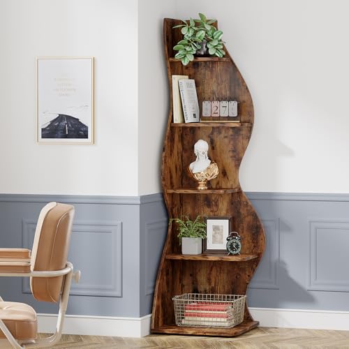 Corner Shelf Rustic 5