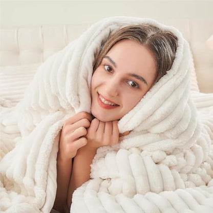 Fleece Oversized Queen Comforter Set