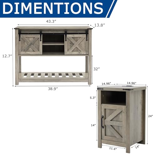 3 Piece Living Room Tables Set of 3 (3 Count)