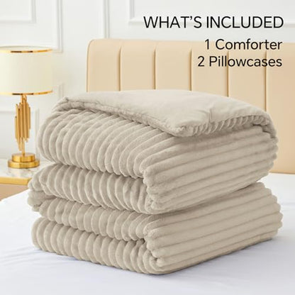 Fleece King Comforter Set