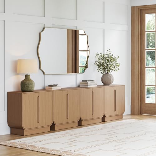 Joey Mid Century Modern Storage Cabinet (4 Count)