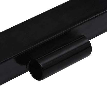 Snow Plow Adapter for Lawn Mower Black Black (3.4KG/7.48LB) Outdoor Power Equipment Accessories-Lawn Mower Accessories
