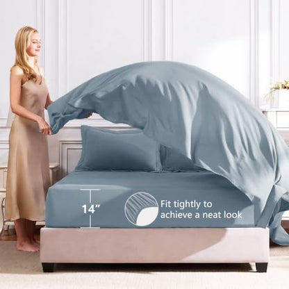 Full Size Comforter Sets Dusty Blue
