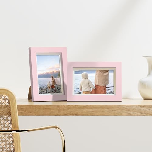 4x6 Picture Frames Set of 9 for Wall or Tabletop Display (9 Count)