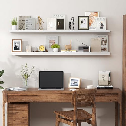 55 Inch Floating Shelves for Wall (2 Count)
