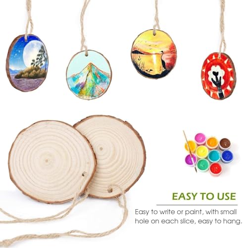 Wood Slices 30 Pcs 2.4 (30 Count)