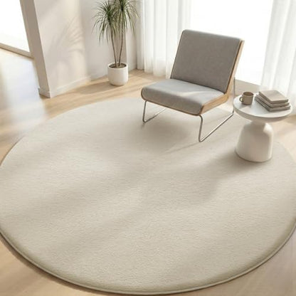 4ft Round Rugs for Bedroom Living Room (16.25 Sq Ft)