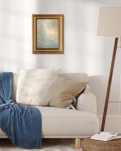 Vintage Gold Framed Wall Art for Living Room