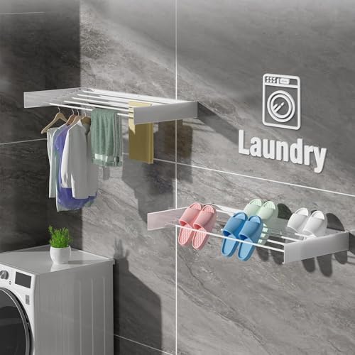 Wall Mounted Drying Rack 40"