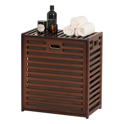 Tilt Out Laundry Hamper with Shelf