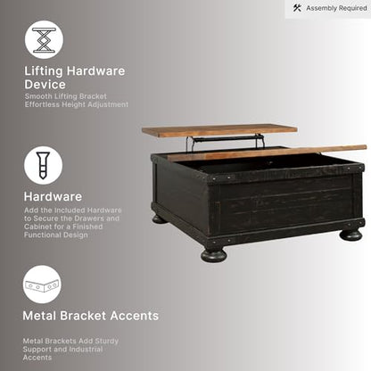 Lift Top Coffee Table with Storage