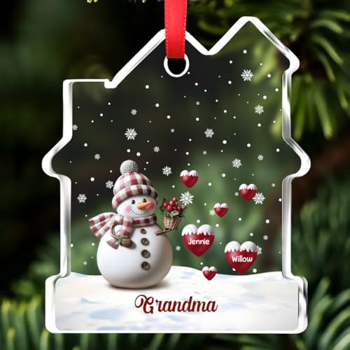Personalized Christmas Ornament for Grandma
