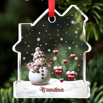 Personalized Christmas Ornament for Grandma