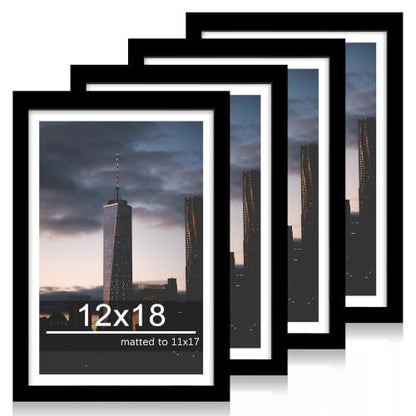 12x18 Picture Frame Set of 4 (4 Count)