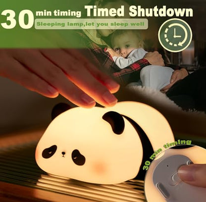 Cute Panda Night Light for Kids