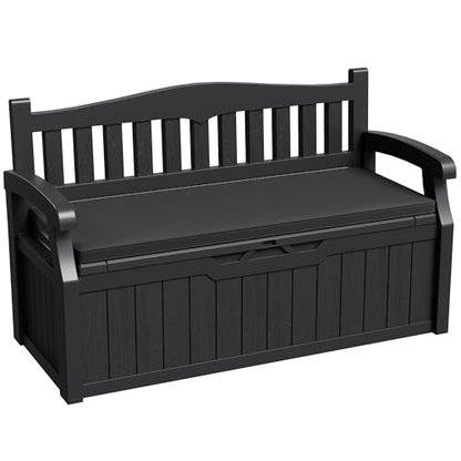 80 Gallon Outdoor Storage Bench Deck Box