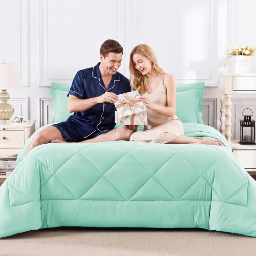 Full Size Comforter Sets Mint Green