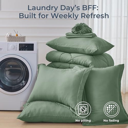 7 Piece Full Comforter Set