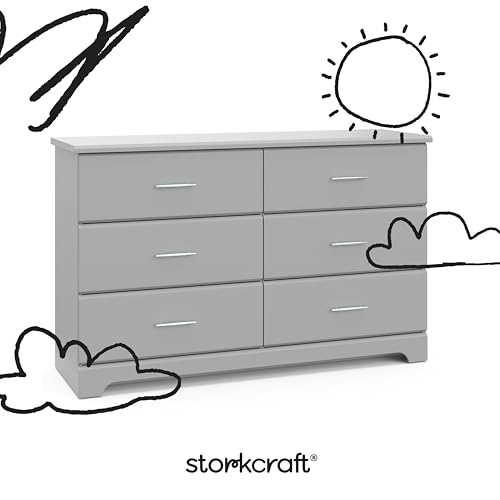 Brookside 6 Drawer Dresser