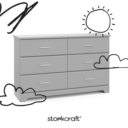 Brookside 6 Drawer Dresser