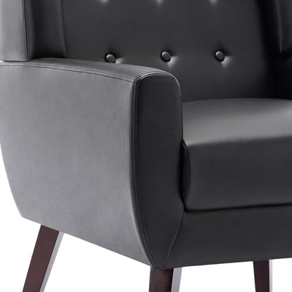 PU Leather Accent Chairs Set of 4 (4 Count)