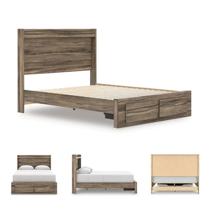 Queen Bed Frame with Storage