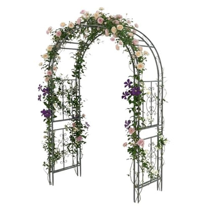 Arch Metal Outdoor Garden Arbor