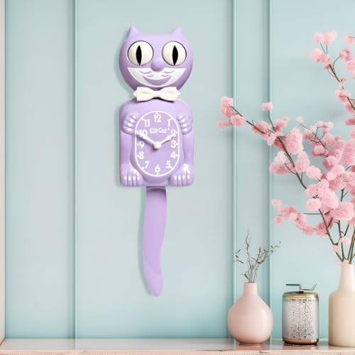 Kit Cat Clock® Limited Edition Pastel Lilac