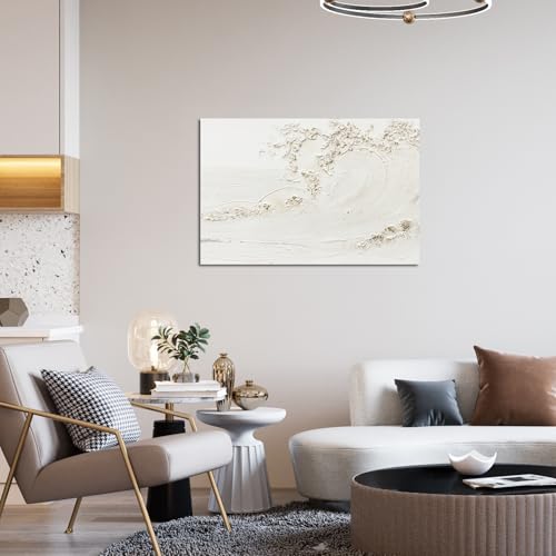 Canvas Wall Art Decor Artwork for Walls Wall Art for Living Room Black Abstract Wall Art Decor Canvas Art Wall Decor Modern Textured Wall Art Black Wall Paintings 24" X 36" Bedroom Office Decor