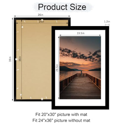 24x36 Picture Frame Set of 4