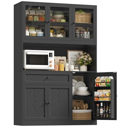 72” Tall Kitchen Pantry Storage Cabinet