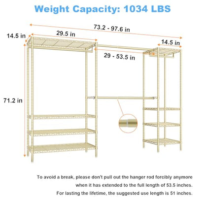 E11 Heavy Duty Garment Rack