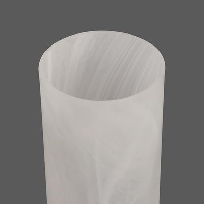 3 Pack Alabaster White Cylinder Glass Lamp Shade Replacement