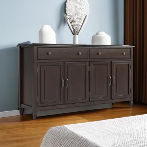 Connaught 67" Sideboard Cabinet in Dark Chestnut Brown